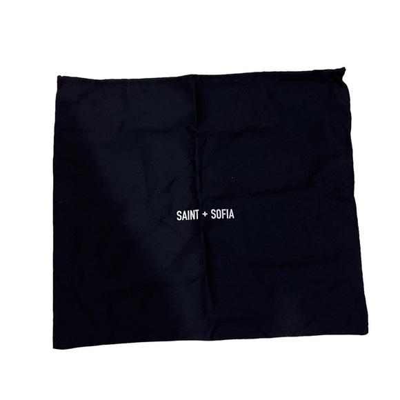 Saint + Sofia Marina Quilted Shopper Bag Black Travel Bag Internal Bag Straps - Picture 7 of 12